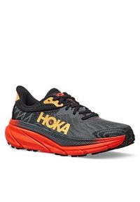 HOKA - Hoka Buty do biegania Challenger 7 1134497 Szary. Kolor: szary. Materiał: materiał