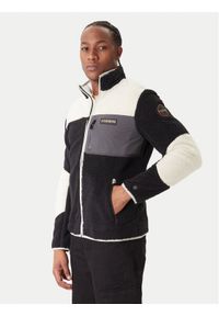 Napapijri Polar Yupik NP0A4GNT Czarny Regular Fit. Kolor: czarny. Materiał: syntetyk #1