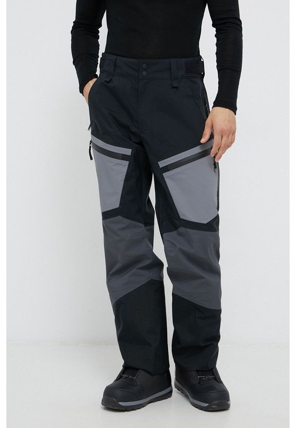 Peak Performance Spodnie męskie kolor szary. Kolor: szary. Materiał: tkanina, materiał. Technologia: Gore-Tex