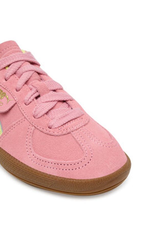 Puma Sneakersy Palermo Jr 397271 43 Różowy. Kolor: różowy. Materiał: skóra, zamsz