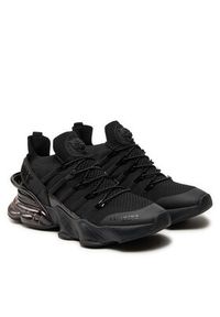 Plein Sport Sneakersy SADS USC0518 STE003N Czarny. Kolor: czarny. Materiał: materiał #5
