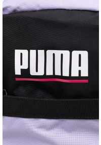 Puma plecak damski kolor fioletowy duży z nadrukiem. Kolor: fioletowy. Materiał: materiał. Wzór: nadruk #3