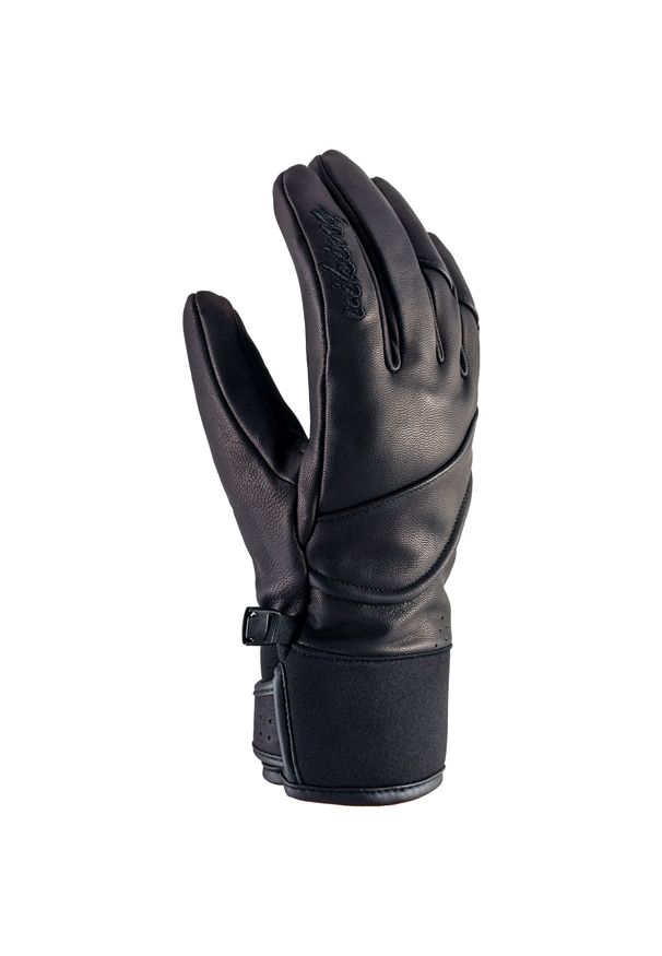 Damskie rękawice narciarskie Viking Marilleva. Kolor: czarny. Sezon: zima. Sport: narciarstwo