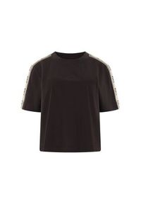 Guess T-Shirt 144851 Brązowy Classic Fit. Kolor: brązowy #4