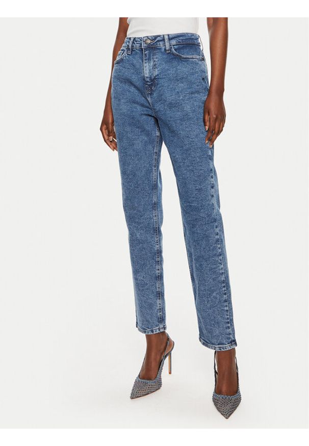 Noisy may - Noisy May Jeansy Daisy 27031099 Niebieski Mom Fit. Kolor: niebieski