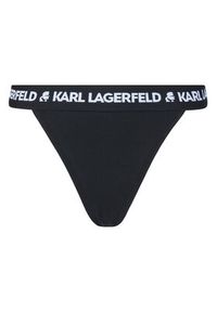 Karl Lagerfeld - KARL LAGERFELD Figi brazylijskie A1W47011 Czarny. Kolor: czarny. Materiał: lyocell