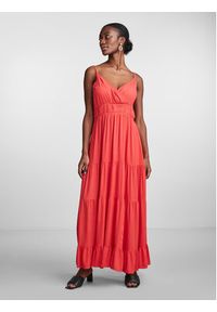 YAS Sukienka 26026350 Różowy Regular Fit. Kolor: różowy #3