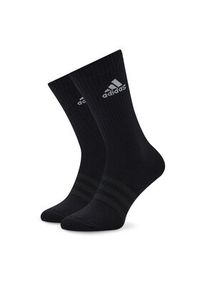 Adidas - adidas Zestaw 3 par wysokich skarpet unisex Cushioned Crew IC1311 Kolorowy. Kolor: szary. Materiał: bawełna. Wzór: kolorowy