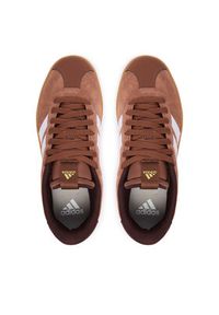 Adidas - adidas Sneakersy Vl Court 3.0 Shoes KI2102 Brązowy. Kolor: brązowy. Materiał: skóra, zamsz #5