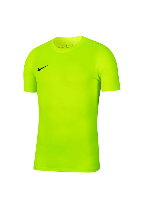 Koszulka z krótkim rękawem Nike PARK 7 BV6741 702 Kolor Zielony. Kolor: zielony. Długość rękawa: krótki rękaw. Technologia: Dri-Fit (Nike). Długość: krótkie