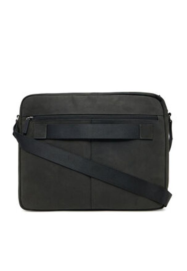 Strellson Torba na laptopa Barney 4010003332 Czarny. Kolor: czarny. Materiał: nubuk, skóra