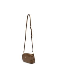 TOMMY HILFIGER - Tommy Hilfiger Torebka Th Icon Camera Bag AW0AW18120 Brązowy. Kolor: brązowy. Materiał: skórzane #6