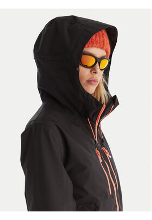 Roxy Kurtka narciarska Upwards JK ERJTJ03521 Czarny Regular Fit. Kolor: czarny. Materiał: syntetyk. Sport: narciarstwo