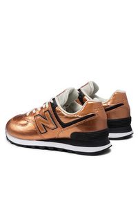 New Balance Sneakersy WL574PX2 Miedziany. Kolor: brązowy. Materiał: skóra. Model: New Balance 574 #7