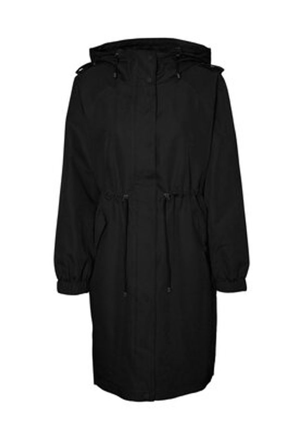 Vero Moda Parka Pernille Alison 10282329 Czarny Regular Fit. Kolor: czarny. Materiał: syntetyk