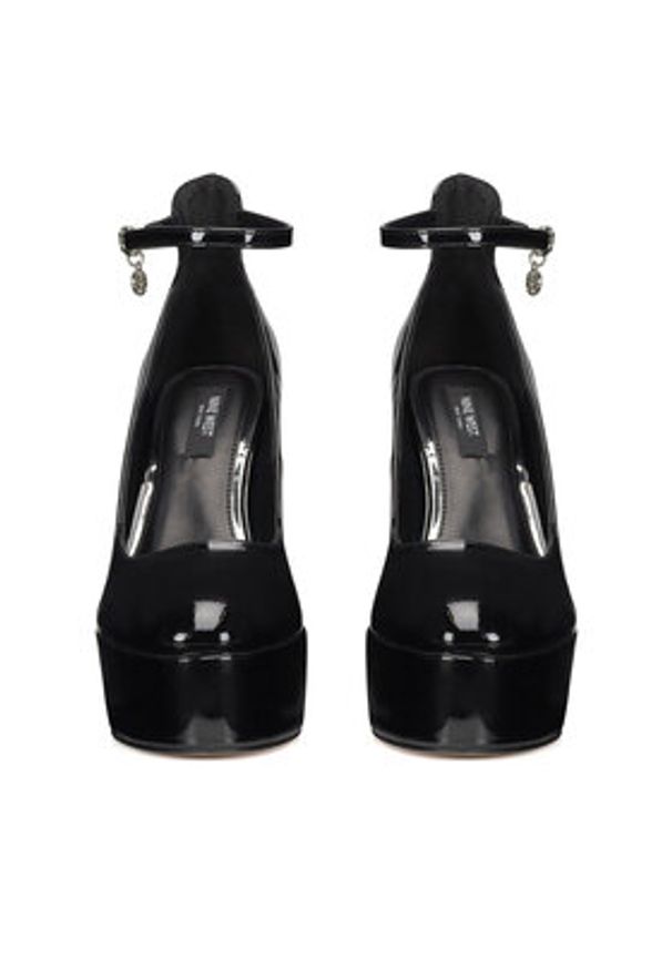 Nine West Czółenka WFA3040-1 Czarny. Kolor: czarny. Materiał: materiał