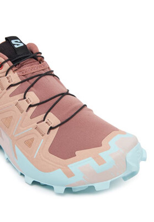 salomon - Salomon Buty do biegania Speedcross 6 L47766500 Różowy. Kolor: różowy. Materiał: materiał. Model: Salomon Speedcross