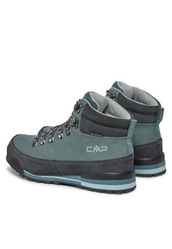 CMP Trekkingi Heka Wmn Hiking Shoes Wp 3Q49556 Zielony. Kolor: zielony. Materiał: zamsz, skóra
