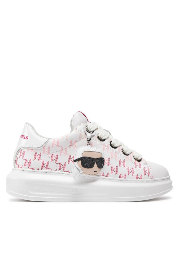 Karl Lagerfeld - Sneakersy KARL LAGERFELD. Kolor: biały