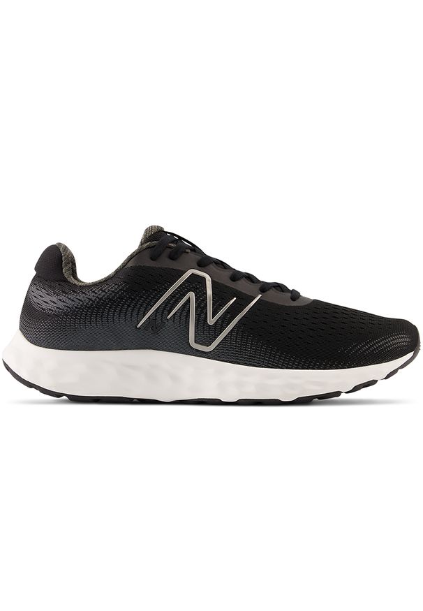 Buty męskie New Balance M520LB8 – czarne. Kolor: czarny. Materiał: guma, materiał, syntetyk. Szerokość cholewki: normalna