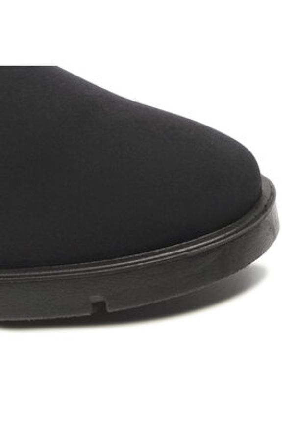 ecco - ECCO Półbuty Bella 28207351707 Czarny. Kolor: czarny. Materiał: materiał