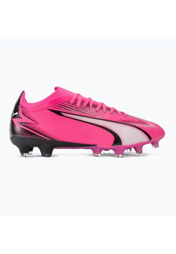 Puma - Buty piłkarskie PUMA Ultra Match FG/AG poison puma. Kolor: różowy. Sport: piłka nożna