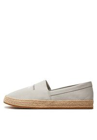 Calvin Klein Jeans Espadryle Espadrille Slipon Ml YM0YM00935 Szary. Kolor: szary. Materiał: materiał