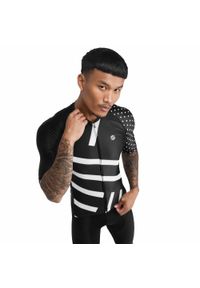 SIROKO - Męska koszulka rowerowa z krótkim rękawem Kolarstwo Siroko M2 Finisher. Kolor: czarny, biały, wielokolorowy. Długość rękawa: krótki rękaw. Długość: krótkie. Sport: kolarstwo #1