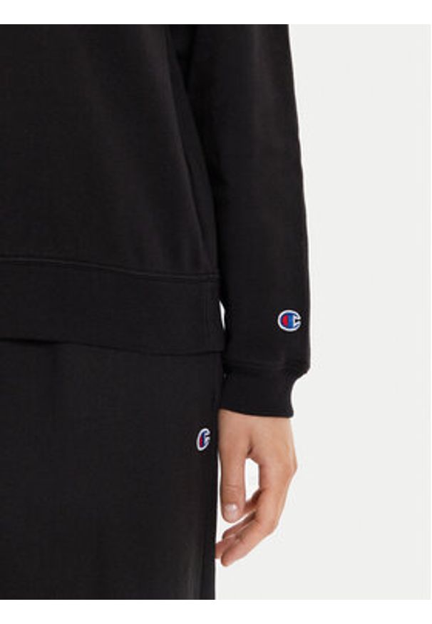 Champion Bluza 116254 Czarny Loose Fit. Kolor: czarny. Materiał: bawełna