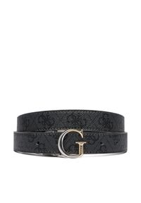 Guess Pasek Damski BW9325 P6115 Czarny. Kolor: czarny. Materiał: skóra #1