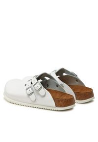 Birkenstock Klapki Kay Sl Sfb Le 1018228 Biały. Kolor: biały. Materiał: skóra #4