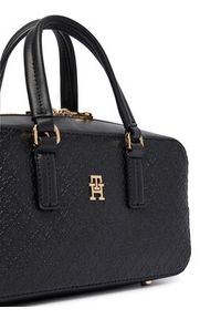 TOMMY HILFIGER - Tommy Hilfiger Torebka Th Daily Crossover Mono AW0AW18415 Czarny. Kolor: czarny. Materiał: skórzane #3