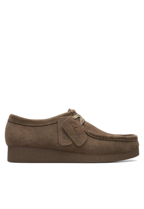 Półbuty Clarks. Kolor: brązowy