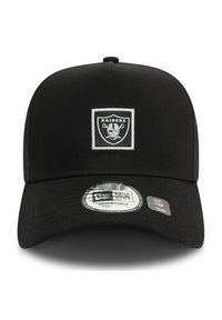 New Era Czapka z daszkiem Las Vegas Raiders Metallic Patch 9FORTY E-Frame 60580709 Czarny. Kolor: czarny. Materiał: materiał, bawełna #5