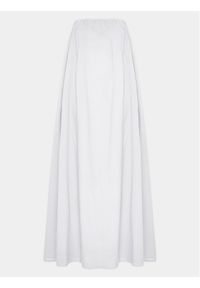 Gina Tricot Sukienka letnia 19915 Biały Regular Fit. Kolor: biały. Materiał: bawełna. Sezon: lato