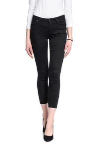 Lee - SPODNIE DAMSKIE LEE SCARLETT CROPPED BLACK RINSE L30CFS47 #4