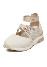 Remonte Półbuty D2411-81 Beżowy. Kolor: beżowy. Materiał: skóra, syntetyk #3