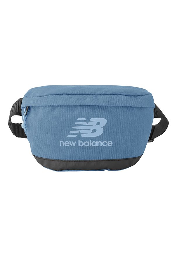 Saszetka New Balance LAB23003HER – niebieska. Kolor: niebieski