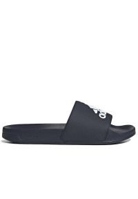 Adidas - Klapki adidas Adilette Shower Slides GZ3774 - granatowe. Zapięcie: pasek. Kolor: czarny, niebieski. Materiał: guma, materiał, tkanina, syntetyk. Sezon: lato. Model: Adidas Cloudfoam