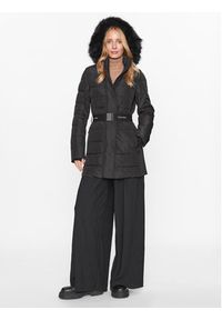 Calvin Klein Płaszcz zimowy K20K206977 Czarny Regular Fit. Kolor: czarny. Materiał: syntetyk. Sezon: zima #7