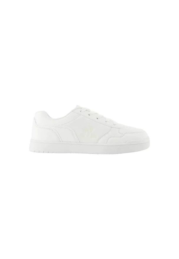 Le Coq Sportif - Kapcie LE COQ SPORTIF COURT BREAKER GS Biały. Kolor: biały. Materiał: syntetyk, tkanina. Sport: turystyka piesza