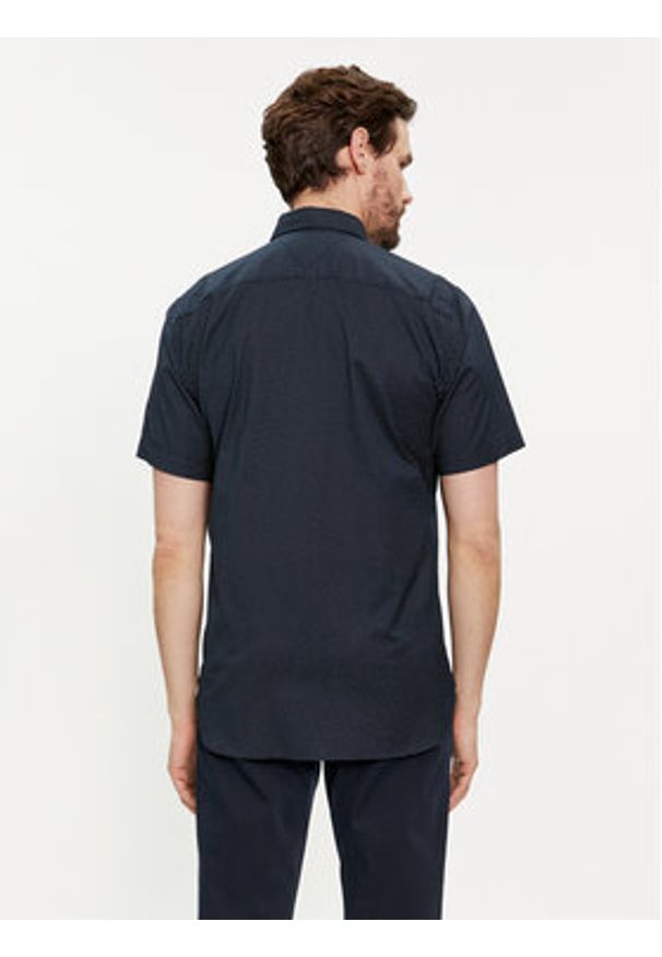 TOMMY HILFIGER - Tommy Hilfiger Koszula MW0MW36138 Granatowy Regular Fit. Kolor: niebieski. Materiał: bawełna