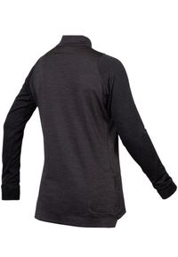 ENDURA - Longsleeve rowerowy damski Endura Singletrack Fleece. Kolor: czarny. Długość rękawa: długi rękaw