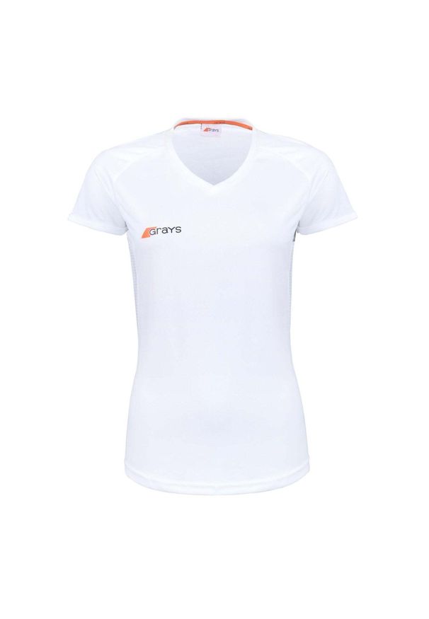 GRAYS - Koszulka dla dzieci Grays Hockey Apex 650. Kolor: biały