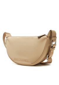 Karl Lagerfeld - KARL LAGERFELD Torebka A1W30386 Beżowy. Kolor: beżowy. Materiał: skórzane