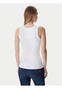 Fracomina Top FP26ST2001J40101 Biały Slim Fit. Kolor: biały. Materiał: bawełna #4