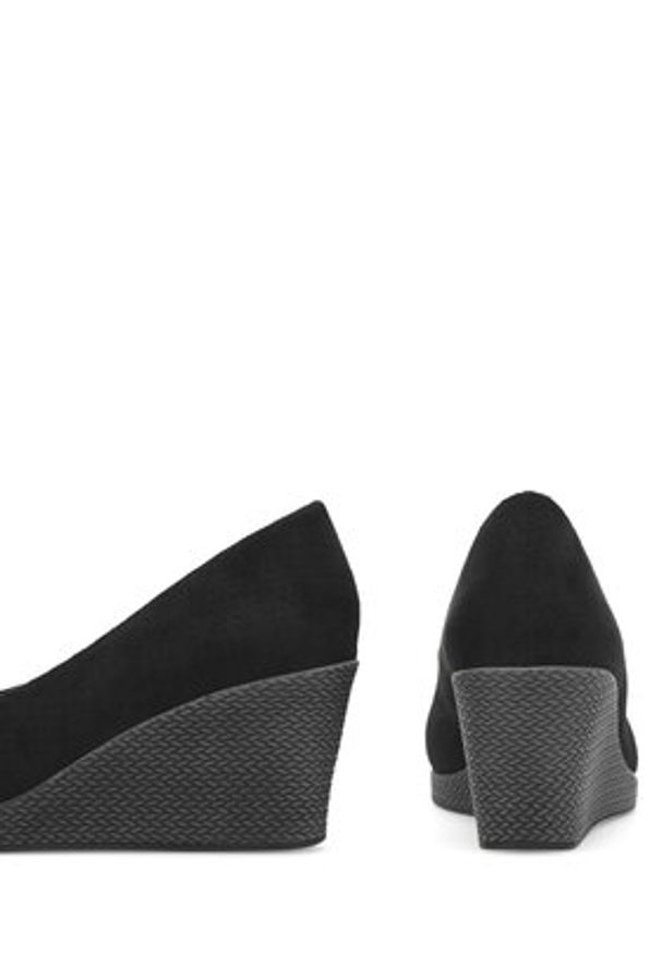 Clara Barson Półbuty WYL3760-2 Czarny. Kolor: czarny. Materiał: materiał