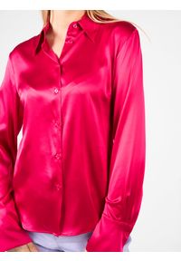 Pinko Koszula "Criminale" | 100612 ZR64 | Kobieta | Różowy. Okazja: na co dzień, na spotkanie biznesowe. Kolor: różowy. Materiał: elastan, jedwab. Długość: długie. Styl: casual, biznesowy, klasyczny, elegancki #5