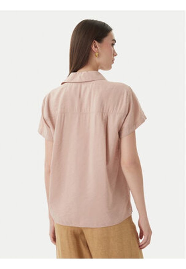 Marella Koszula Apice 2613111164 Różowy Regular Fit. Kolor: różowy. Materiał: wiskoza