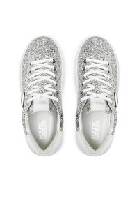 Karl Lagerfeld - KARL LAGERFELD Sneakersy KL62573N Srebrny. Kolor: srebrny #3